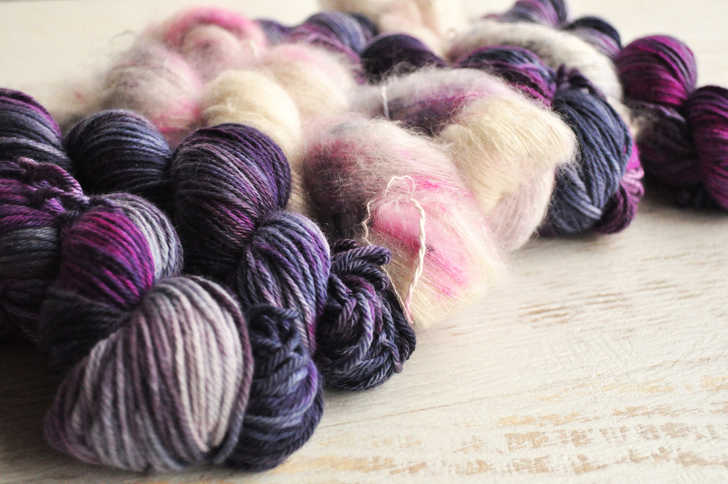 Mohair Silk Lace and Voyage DK- Friday 6th July