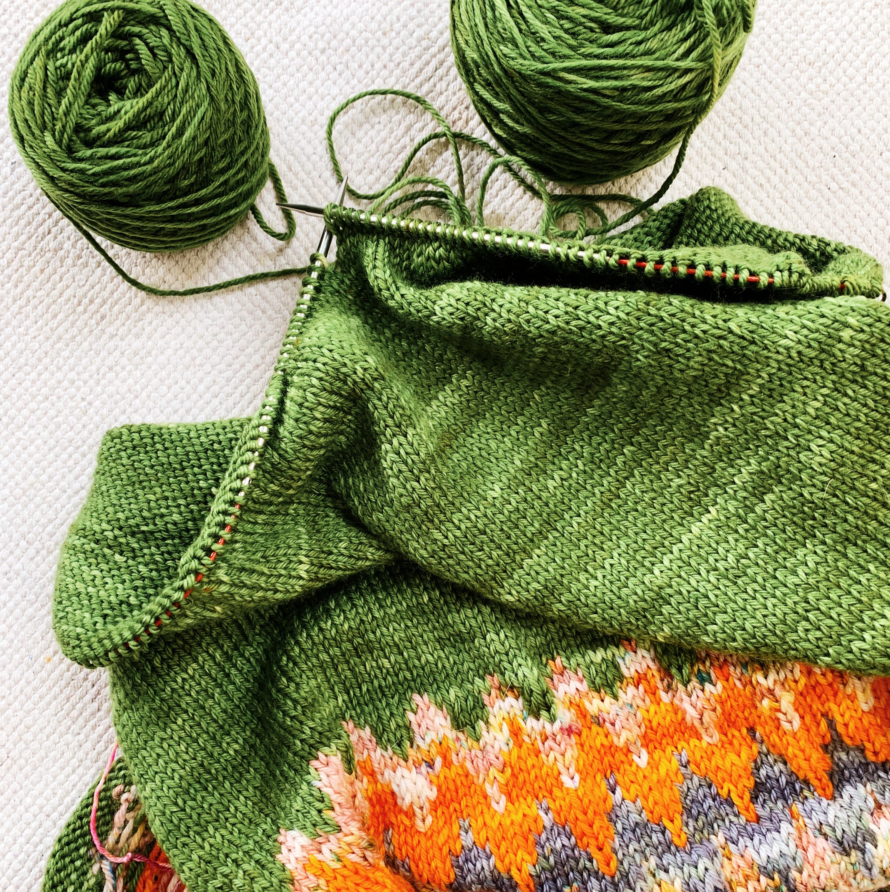 How to Stitch with Variegated Threads – Part I: Off the Skein