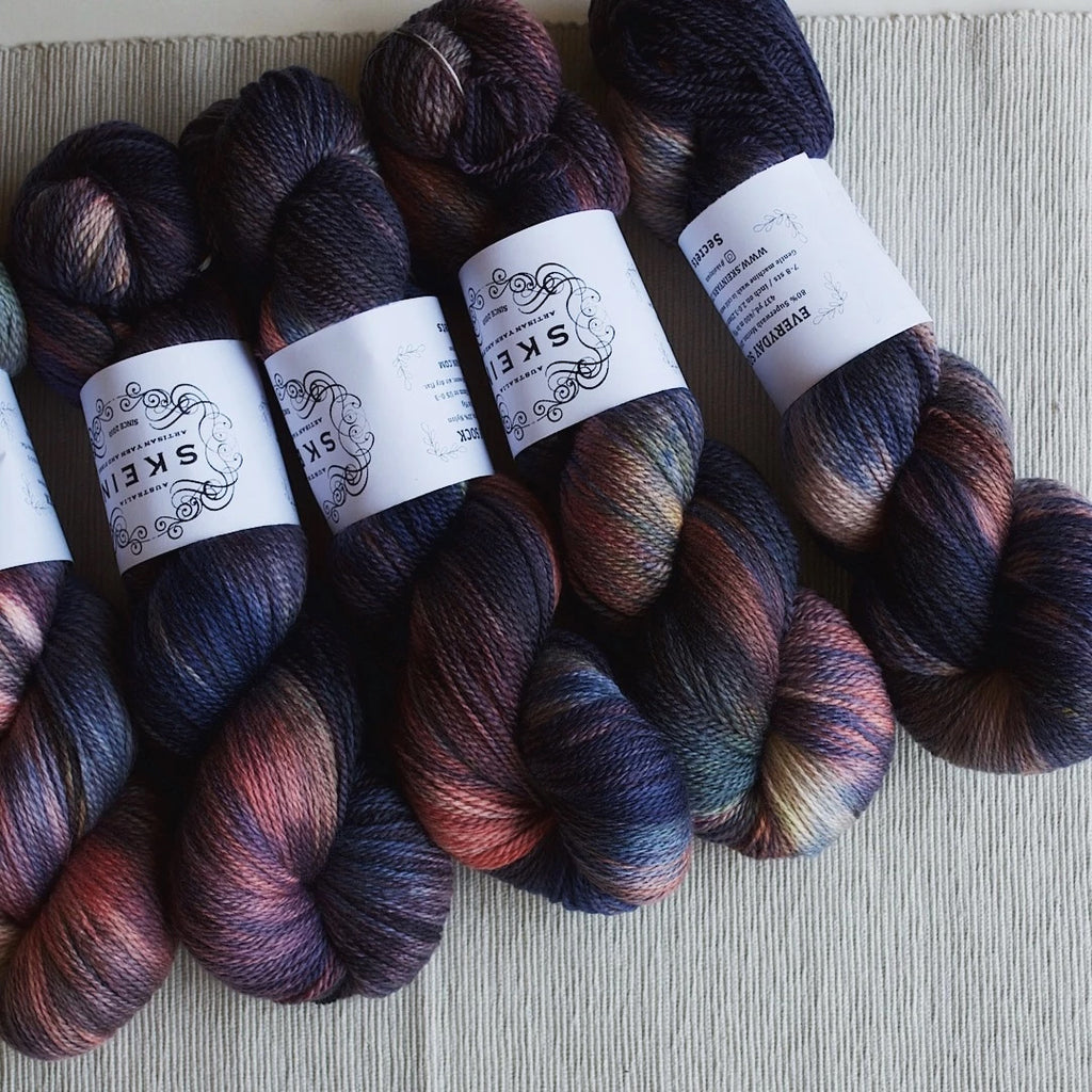 New Colourways!  Everyday Sock and Dyed To Order Voyage DK - Friday 18th October