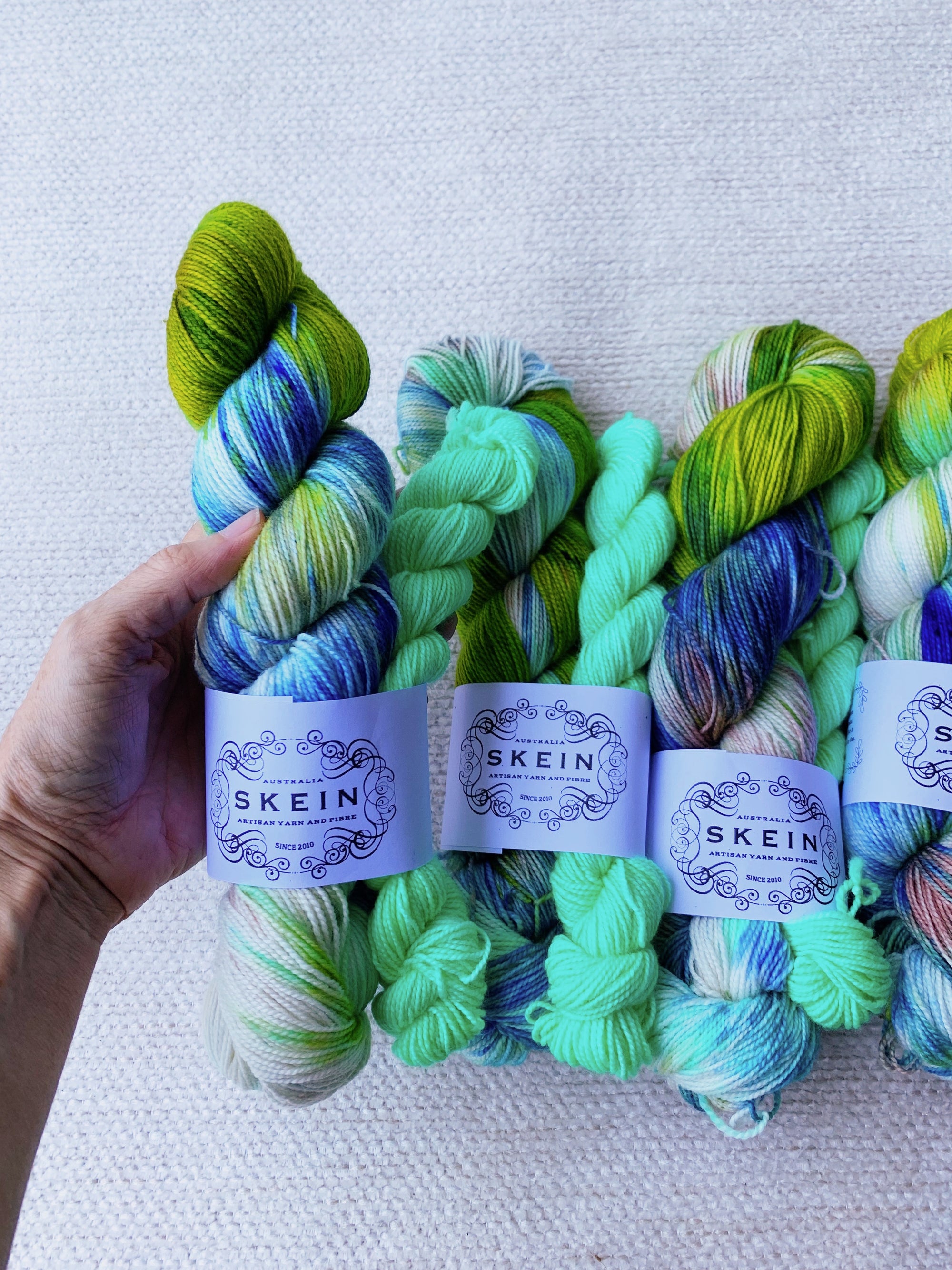 Lime Pie With Spearmint Sprinkles - Sugar Rush Sock Kit