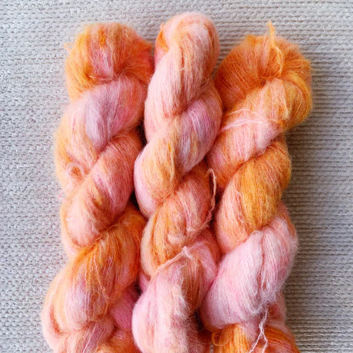 Fluro Peach - Dyed To Order