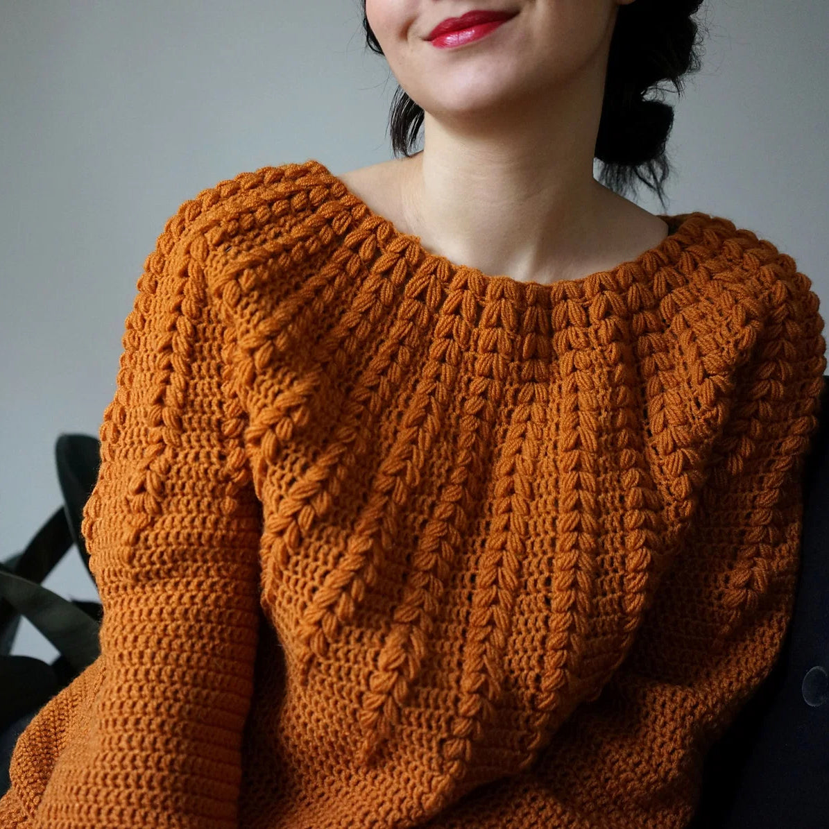Goldenrod Sweater by Linda Skuja