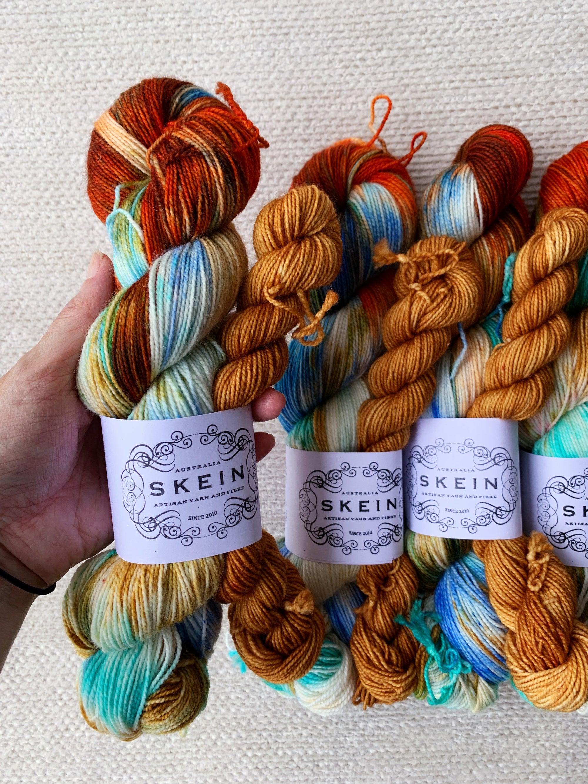 Praline with Caramel Ice Cream - Sugar Rush Sock Kit