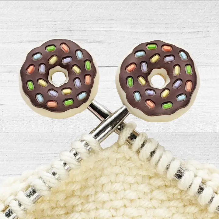 Delightful Chocolate Donuts Stitch Stoppers by Pretty Warm Designs