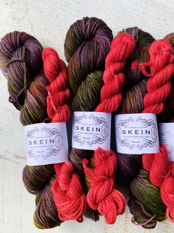 Hot Chocolate Cushy Yarn Kit Skein