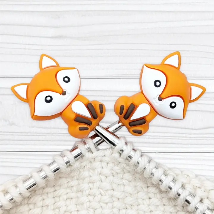 Fox Stitch Stoppers by Pretty Warm Designs