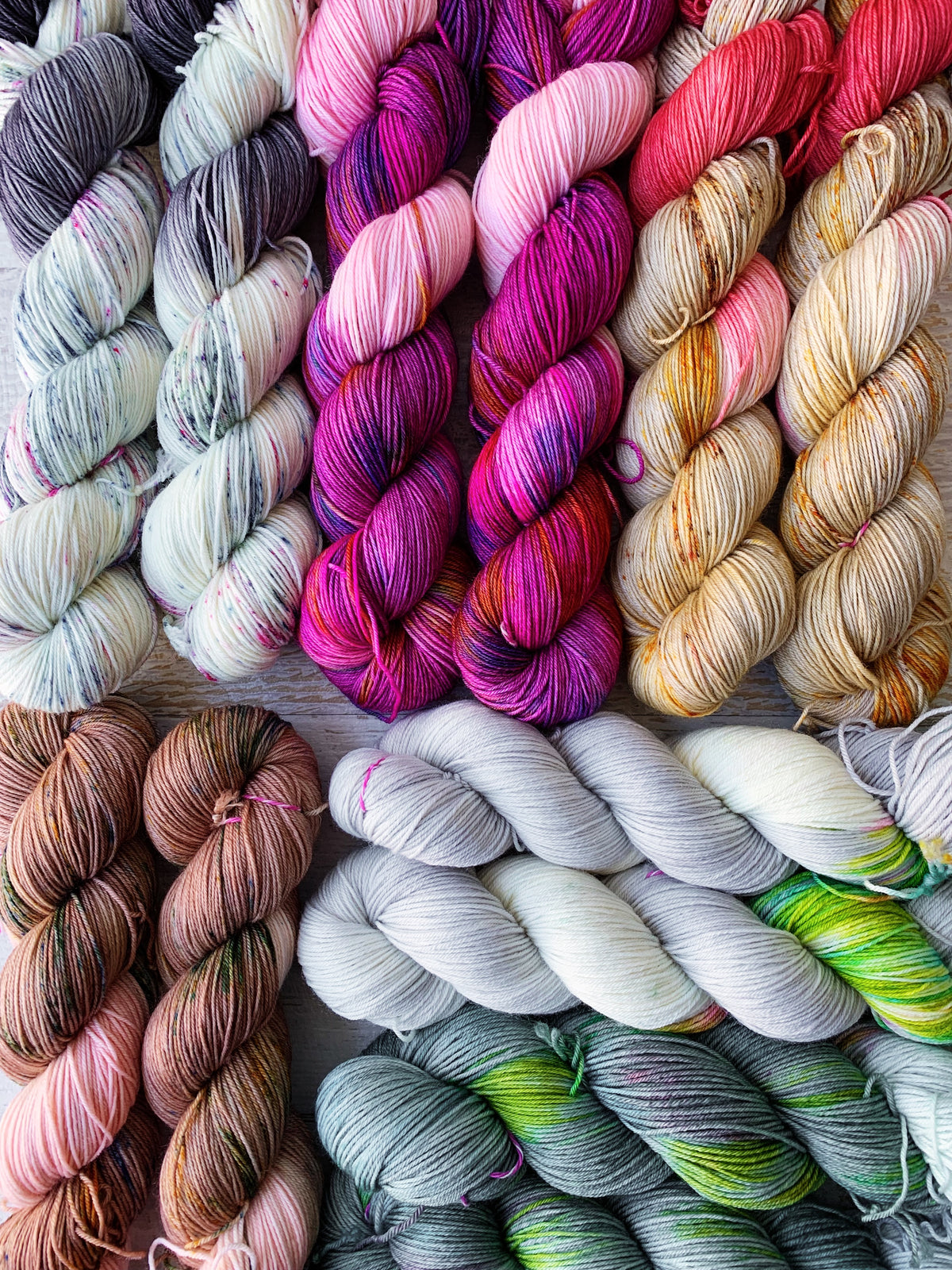 Scraptober yarn and knitting inspiration