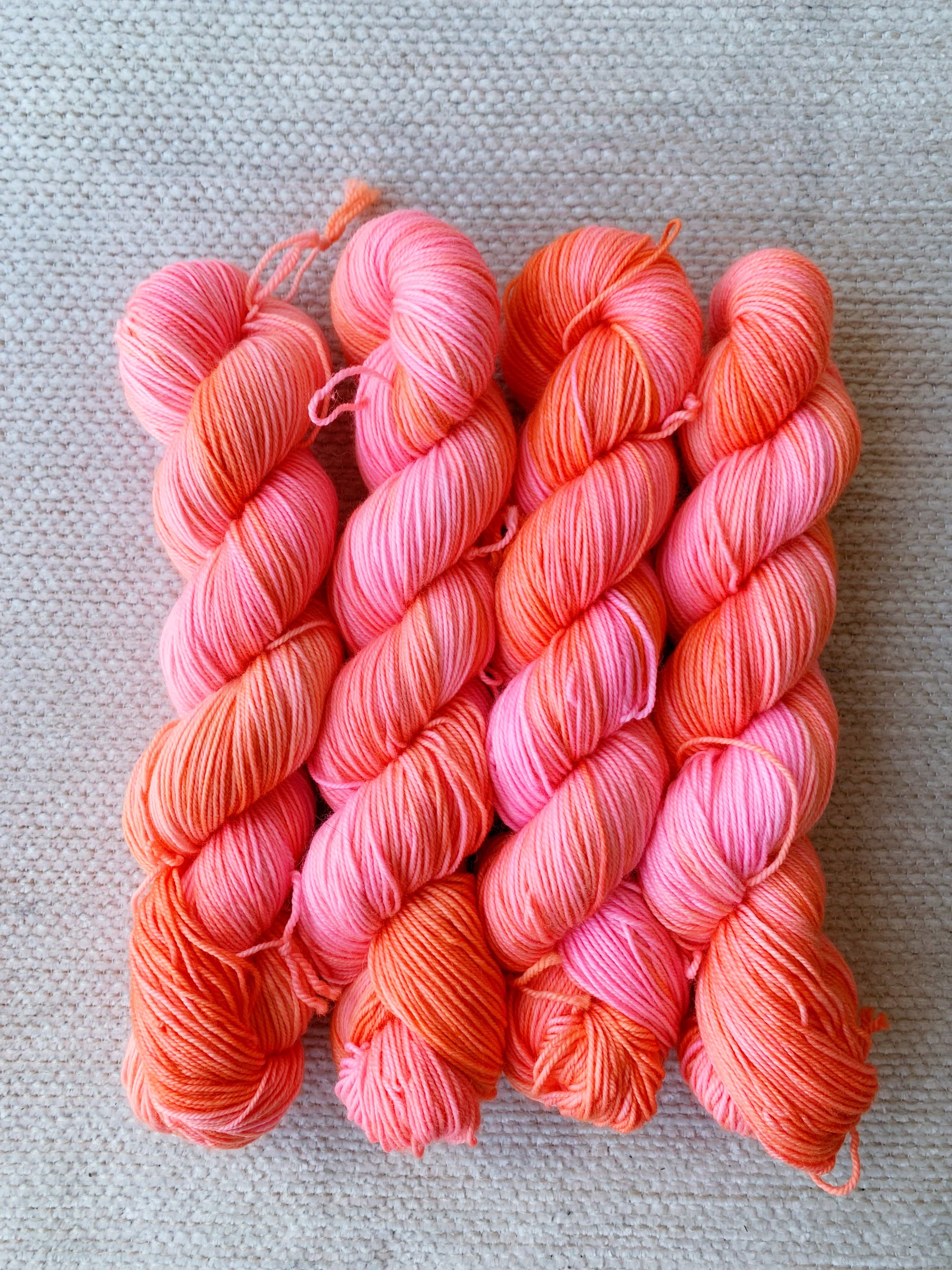 Fluro Peach - Dyed To Order