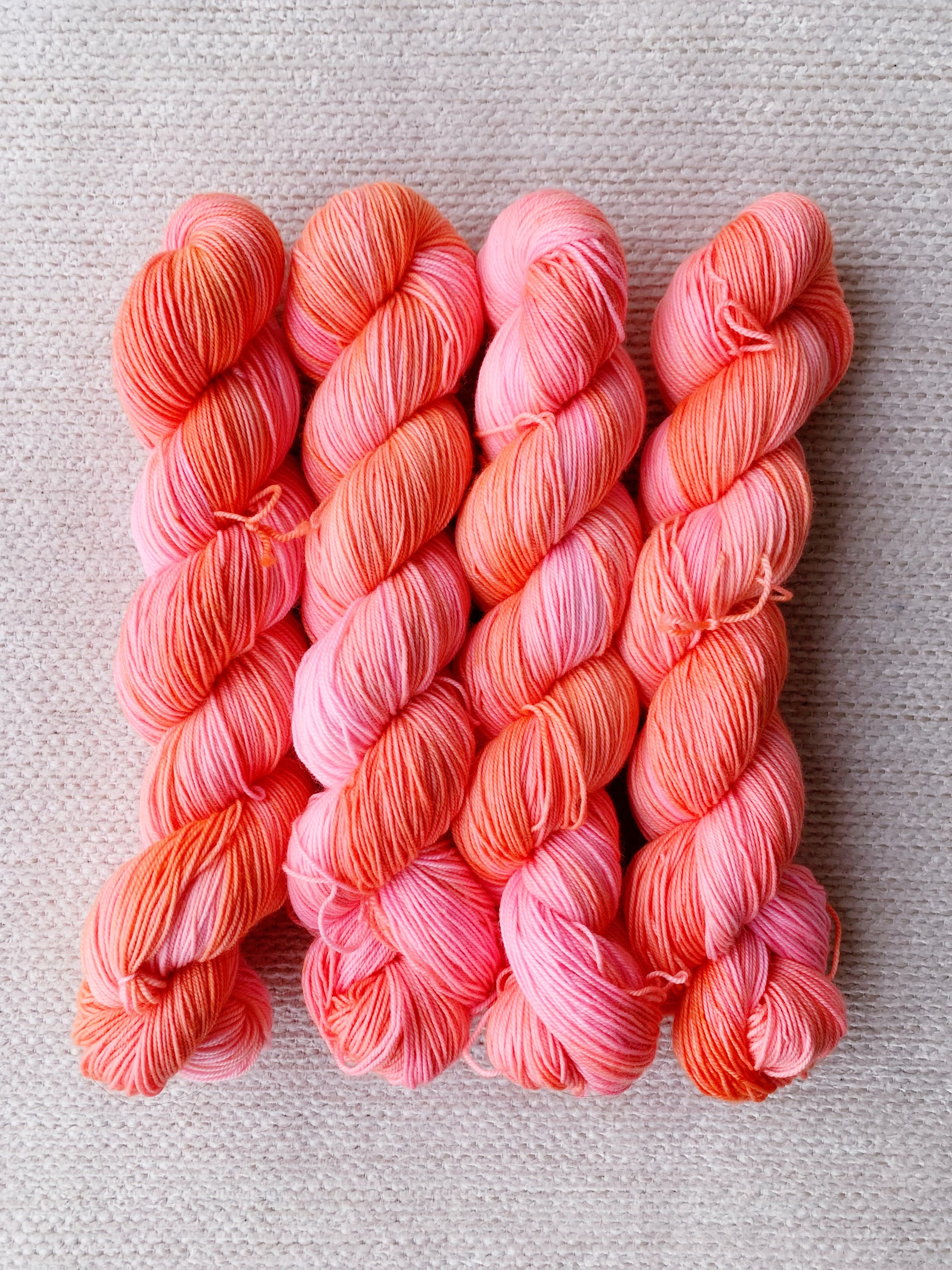 Fluro Peach - Dyed To Order