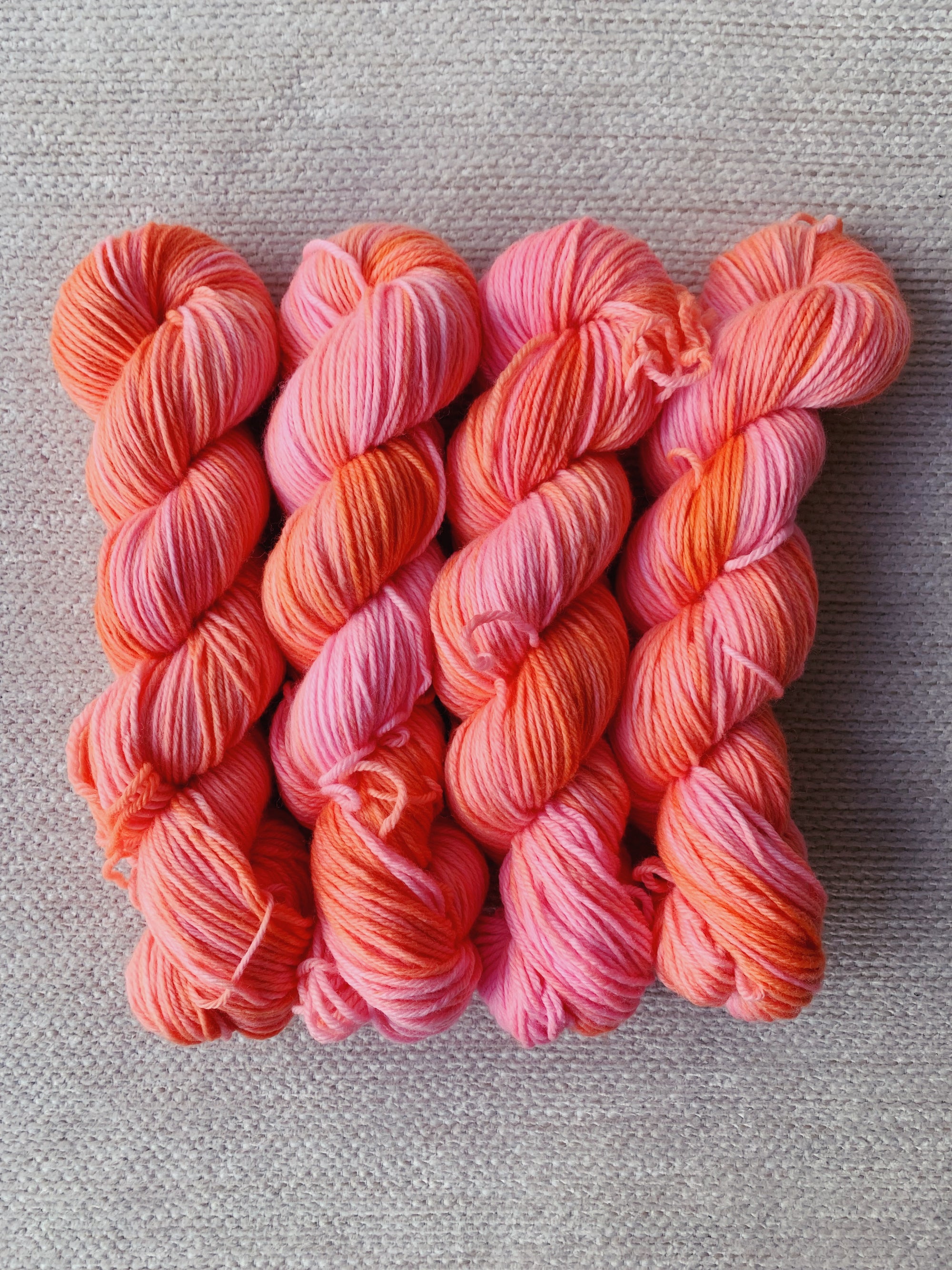Fluro Peach - Dyed To Order