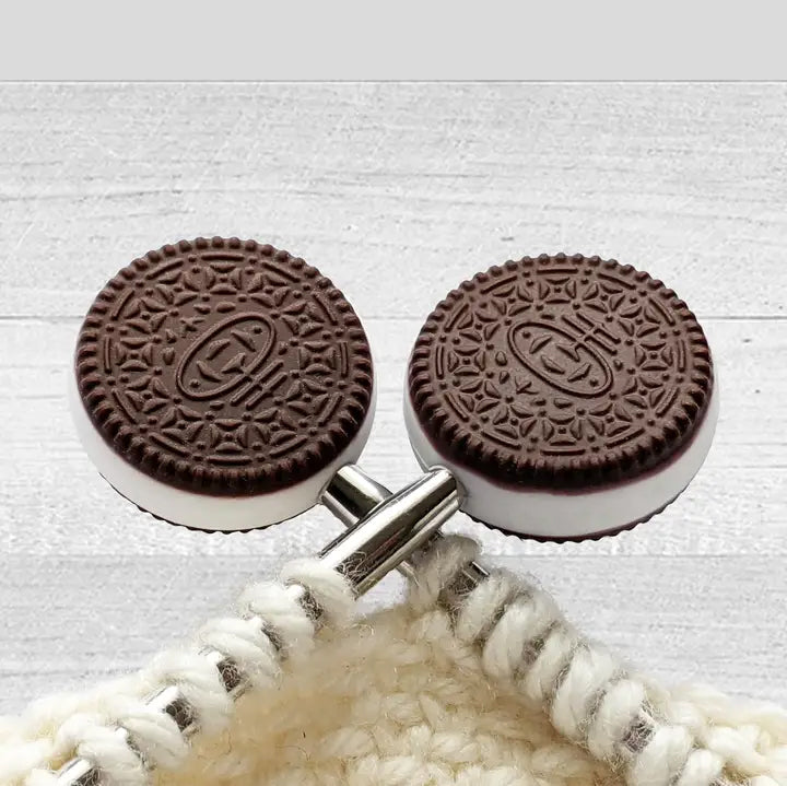 Chocolate Cookies Stitch Stoppers by Pretty Warm Designs