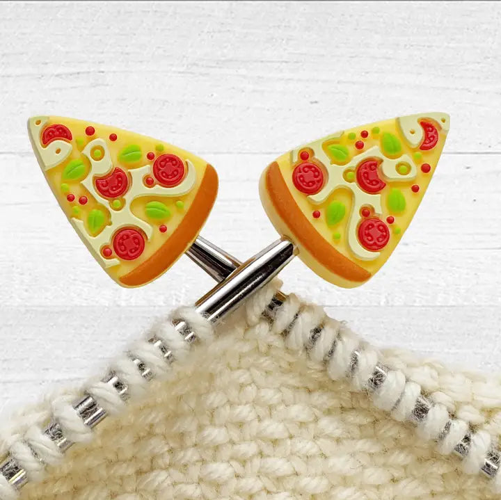 Pizza Stitch Stoppers by Pretty Warm Designs