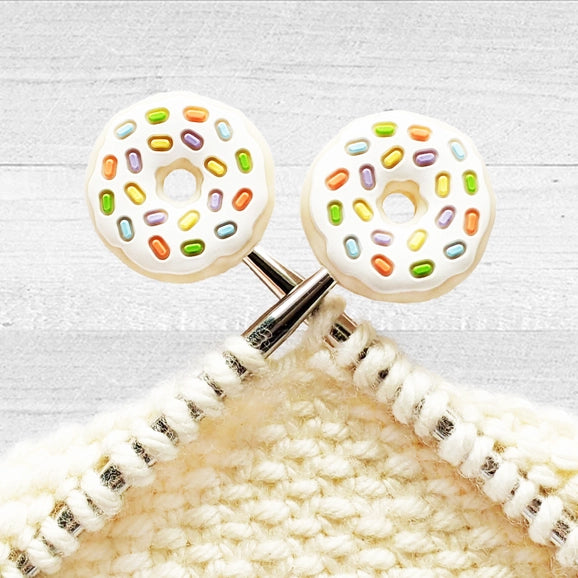 Delightful Vanilla Donuts Stitch Stoppers by Pretty Warm Designs