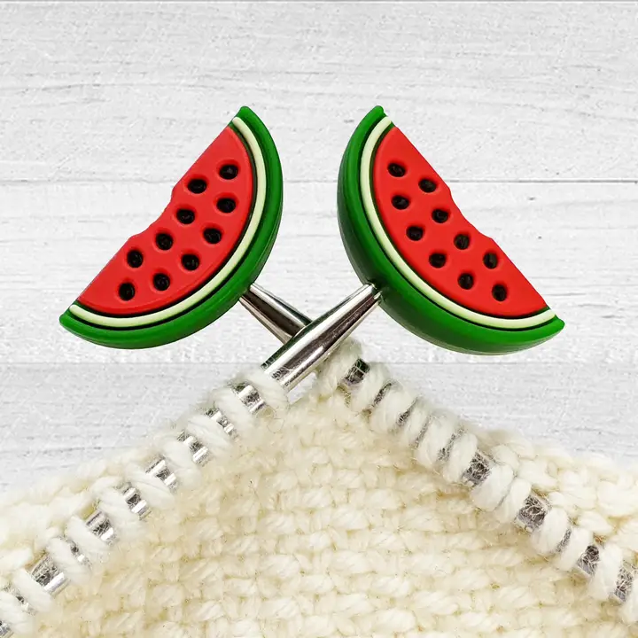 Watermelon Stitch Stoppers by Pretty Warm Designs