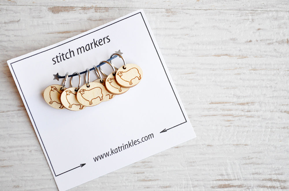 Ring Stitch Markers by Katrinkles